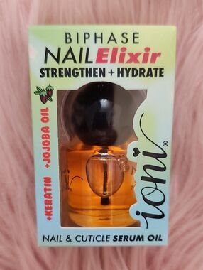 Brand New IONI BIPHASE NAIL ELIXER Nail & Cuticle SERUM OIL